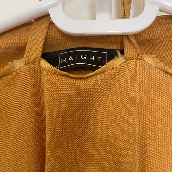 Haight Wrap Coverup Size M Yellow - Picture 9 of 10